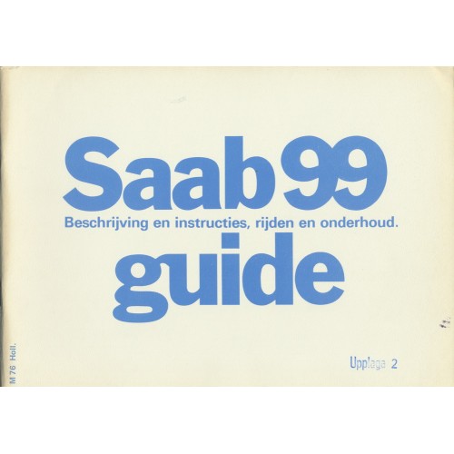 1976   Saab 99   (Dutch)