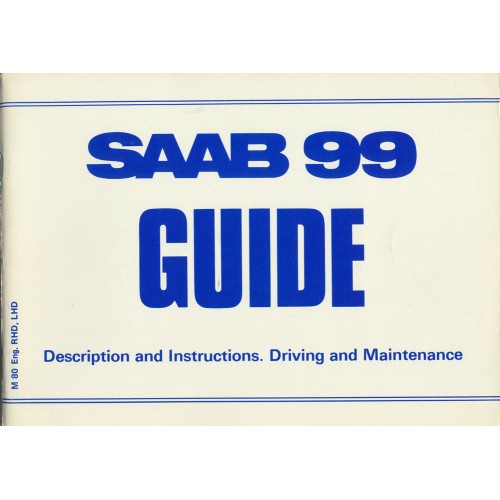 1980   Saab 99   (GB/IE-English)