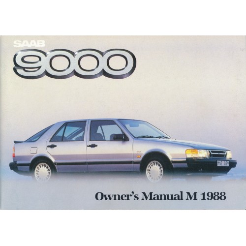 1988   Saab 9000   (GB-English)