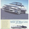 2002   Saab 9-3 Cabrio Silver et Blue Line   (B-L-French)