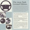 2000   Saab 9-3 + 9-5 Limited Edition (+Cabrio)   (German)